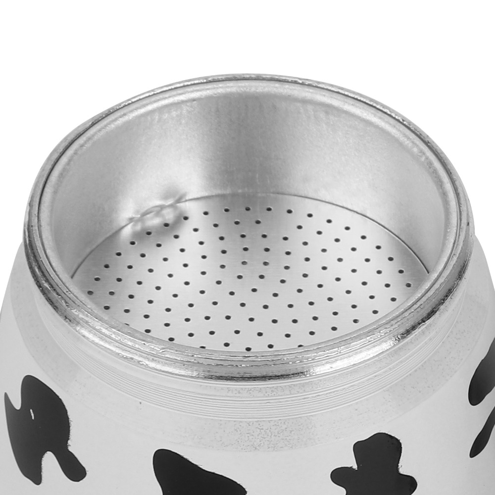 Pour Pot Aluminum - Cafetera de Aluminio Portátil Color Vaca