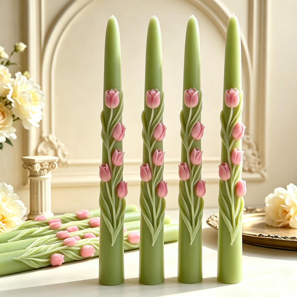 Molde de silicona 3D con relie - Candle Making Experience reseña y precio