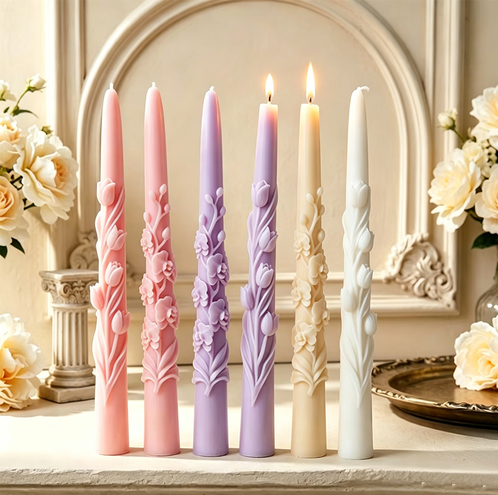 Molde de silicona 3D con relie - Candle Making Experience reseña y precio