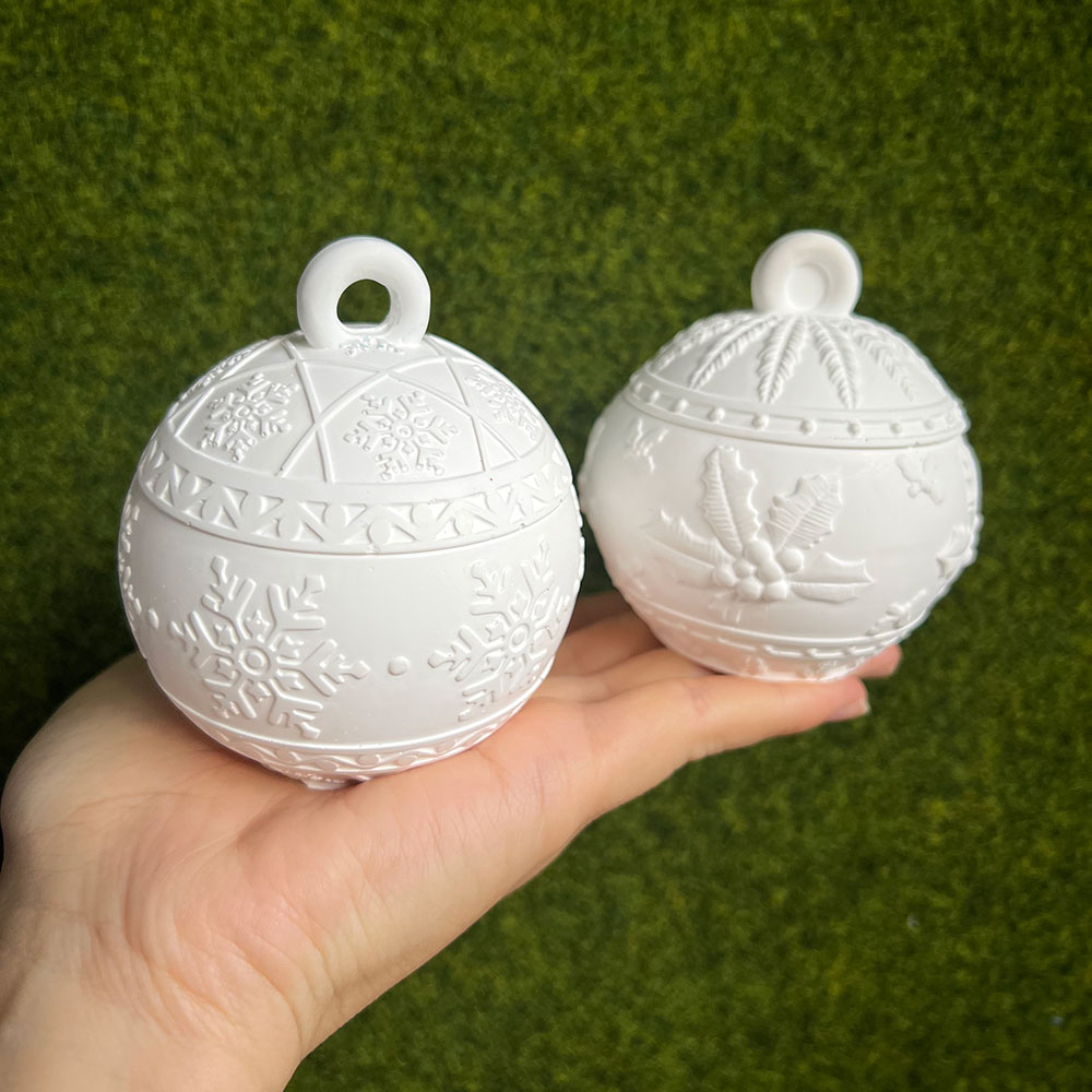 Tarro de vela de bola redonda  - Kraft Box Candle reseña y precio