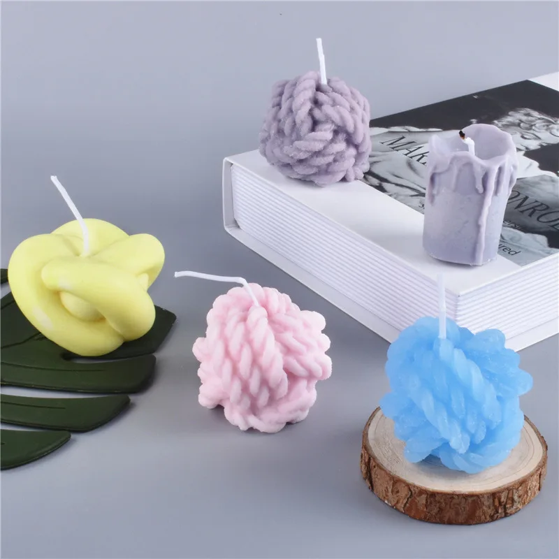 Molde de vela de silicona de b - Candle Making Yarn reseña y precio