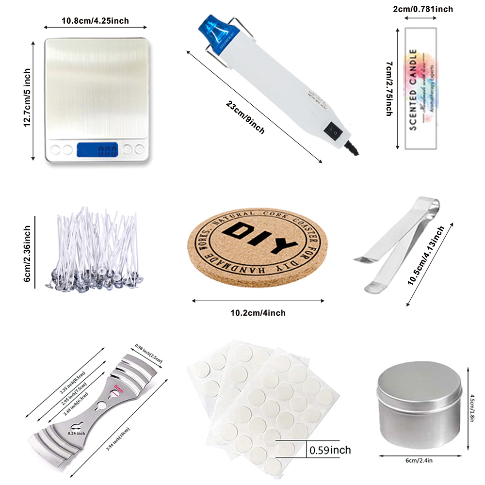Kit de herramientas para manua - Candle Making At Home reseña y precio