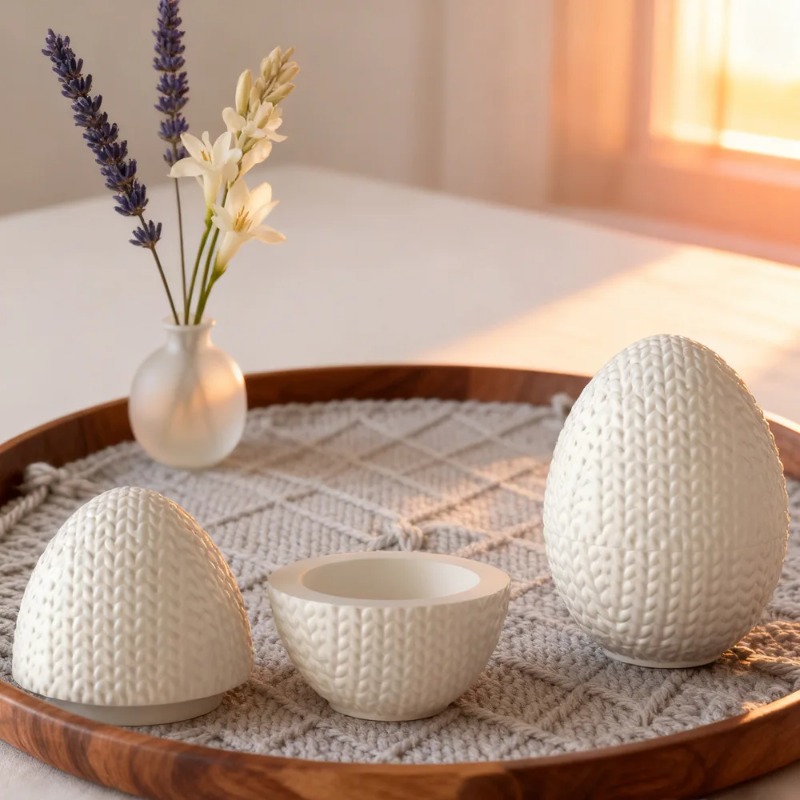 Molde de silicona ovalado con  - Candle Making Yarn reseña y precio