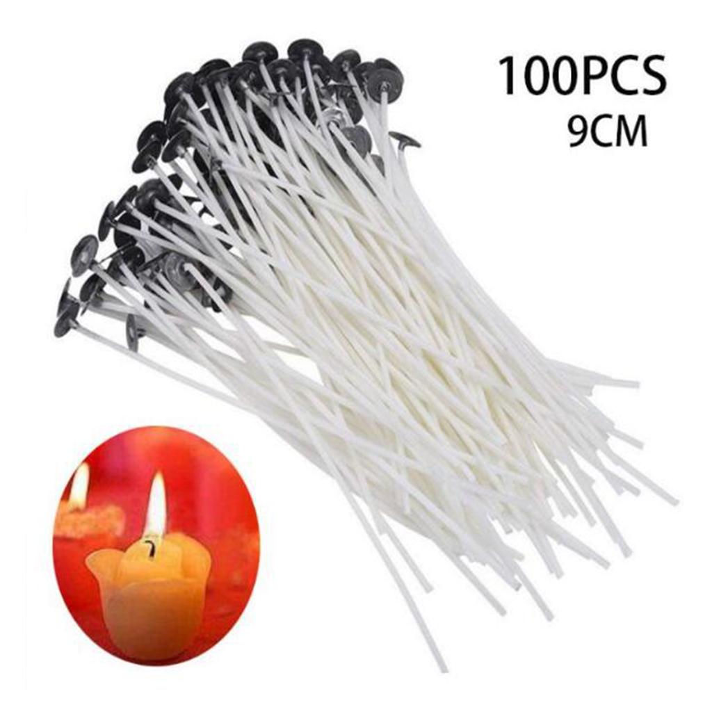 100 Mechas Preenceradas de 9M  - Candle Making At Home reseña y precio
