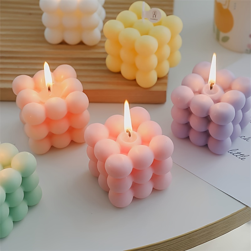 Juego de 6 moldes de silicona  - Candle Making Yarn reseña y precio
