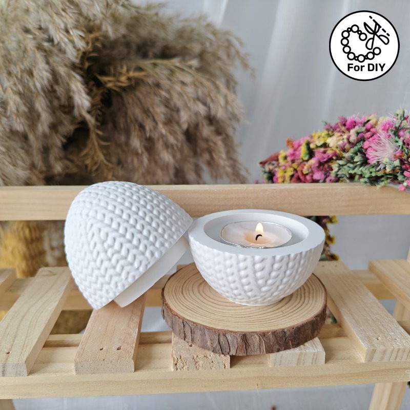 Molde de silicona ovalado con  - Candle Making Yarn reseña y precio