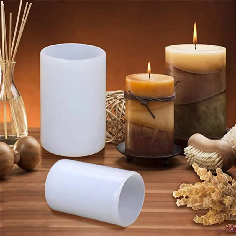 Moldes cilíndricos de silicona - Candle Making Experience reseña y precio
