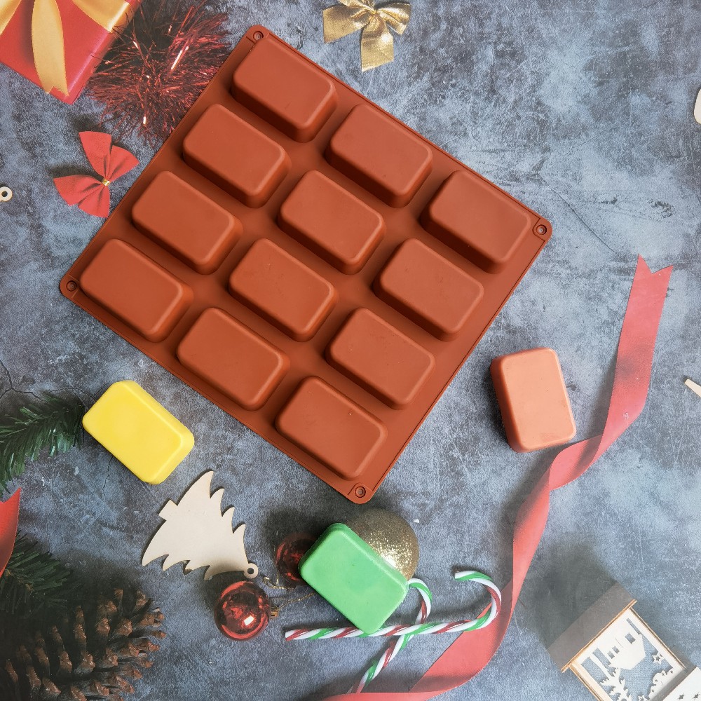 Molde cuadrado de silicona par - Candle Making Experience reseña y precio