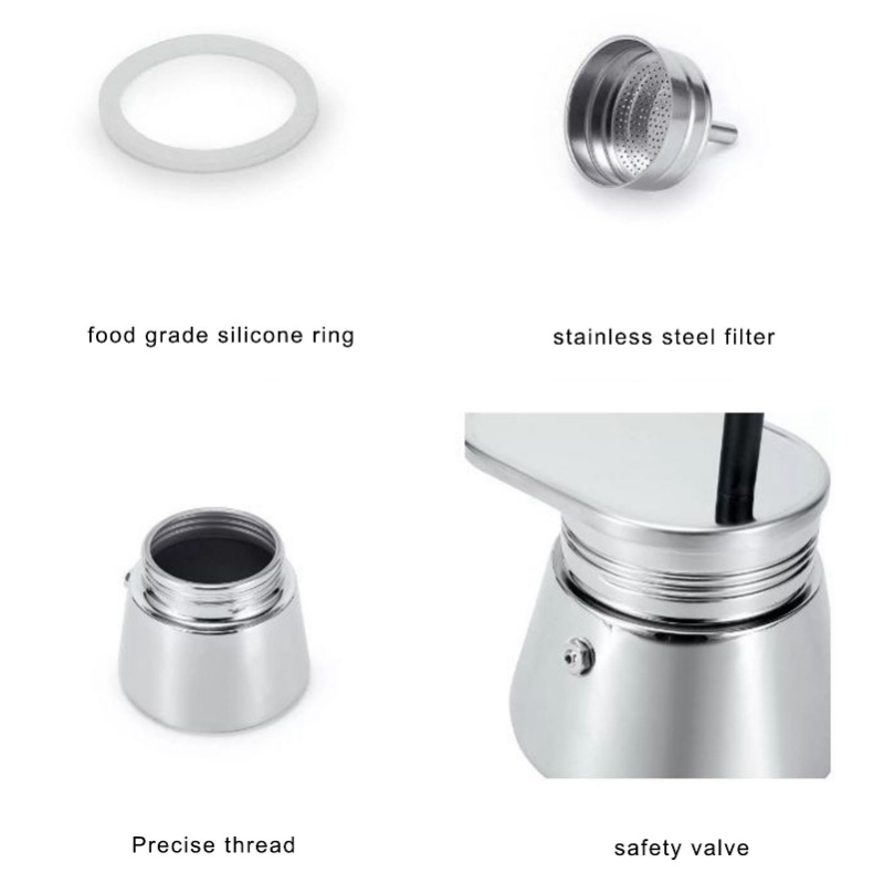 Cafetera Mocha de un solo pico - Pour Pot Aluminum reseña y precio