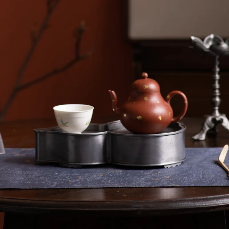 Bandeja de olla antigua de cab - Pour Pot Aluminum reseña y precio